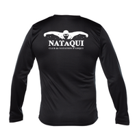 NATAQUI - Chandail technique, à manches longues - Masculin - Noir