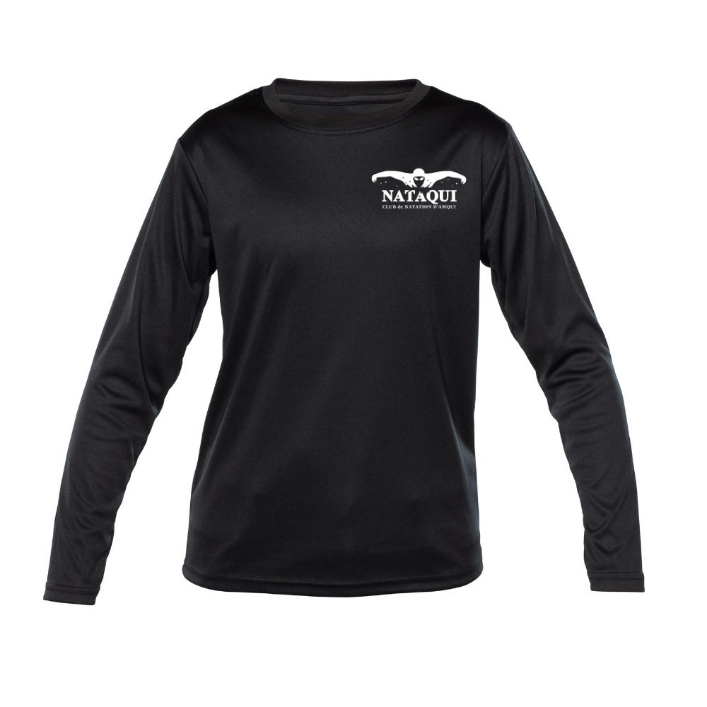 Men&#39;s Long Sleeve Technical Underwear - Black