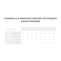 Filoup - Chandail technique, à manches longues - Féminin - Noir