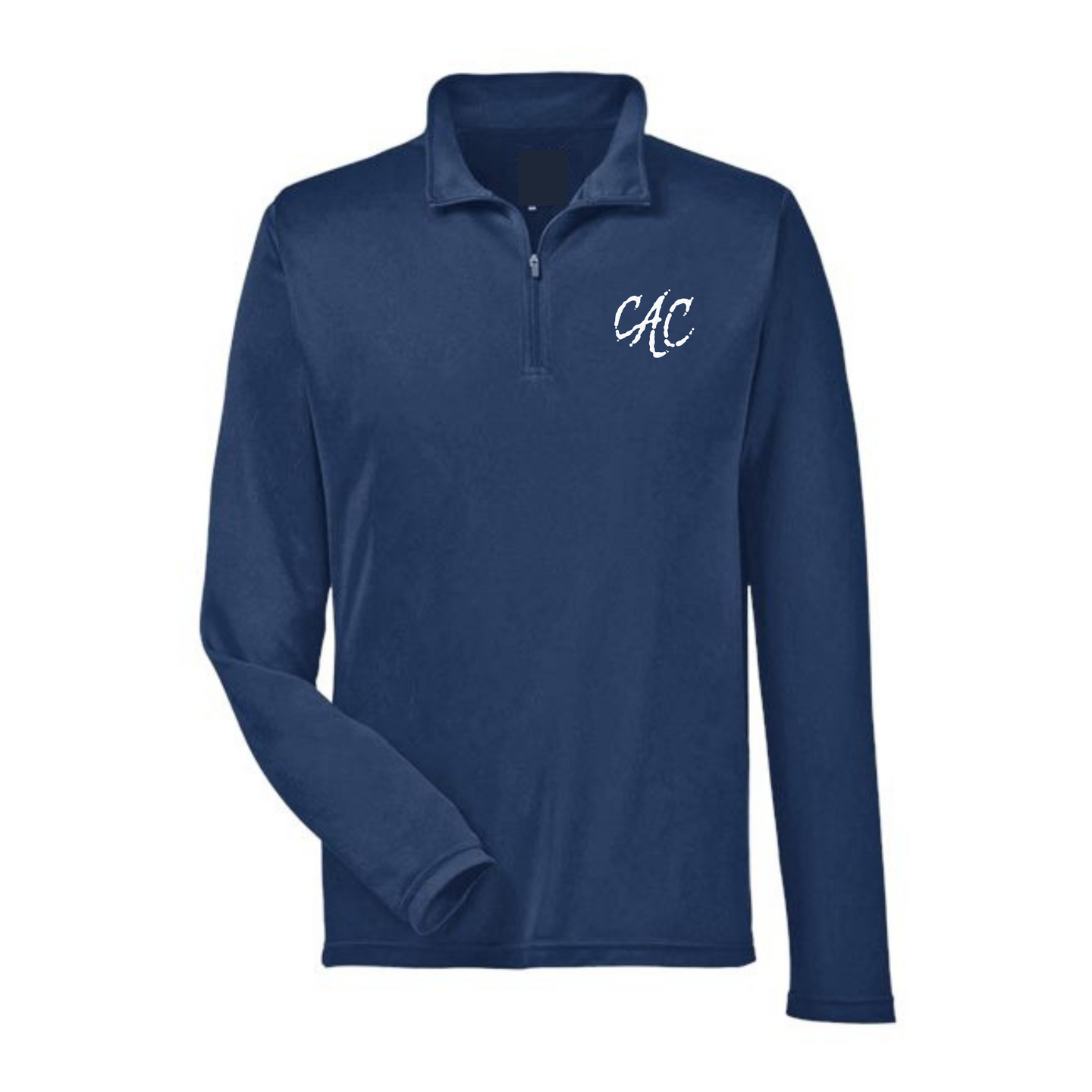 CAC - Haut performance à quart de zip - Homme - Marine