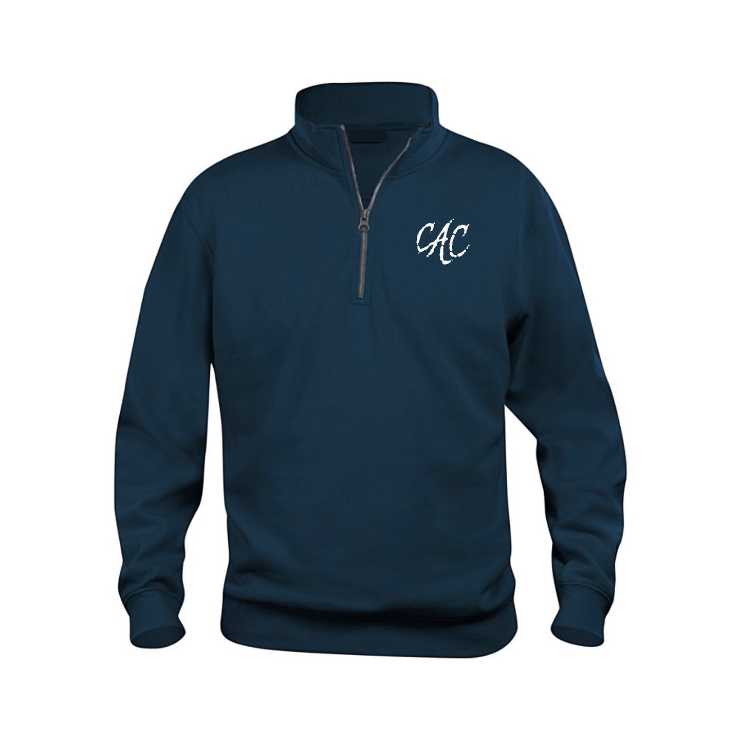 Club Aquatique Charlesbourg - Coton ouaté à Demi-Zip Unisexe - Marine