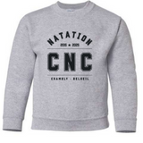 Juvenile fleece (hoodie) sweater - Red - CN Chambly