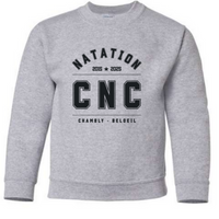 Juvenile fleece (hoodie) sweater - Red - CN Chambly