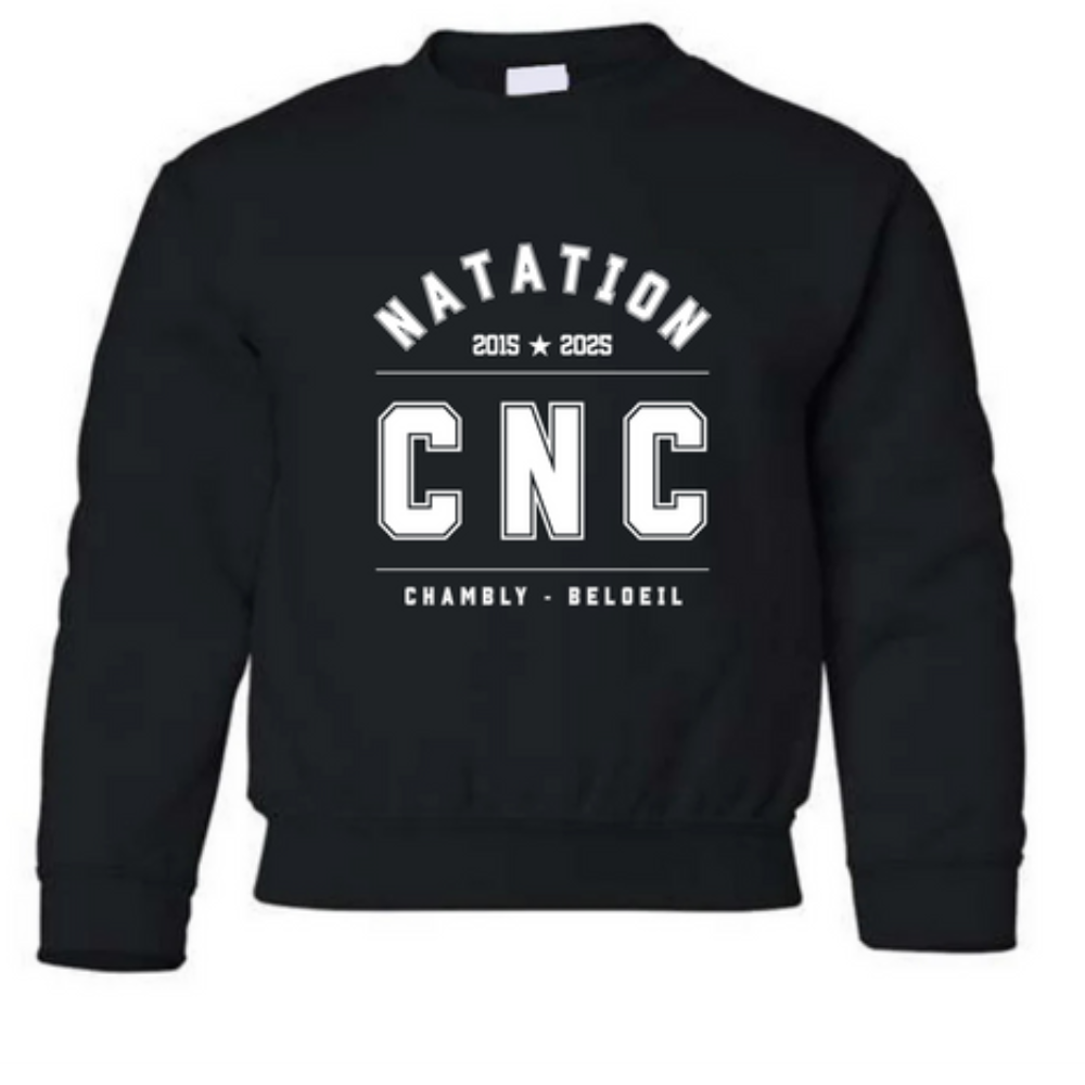 Juvenile fleece (hoodie) sweater - Red - CN Chambly