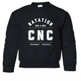 Juvenile fleece (hoodie) sweater - Red - CN Chambly