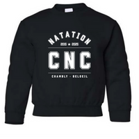 Juvenile fleece (hoodie) sweater - Red - CN Chambly