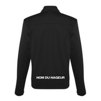 CNHR - Veste sportive avec fermeture éclair - Coupe régulière - Noir