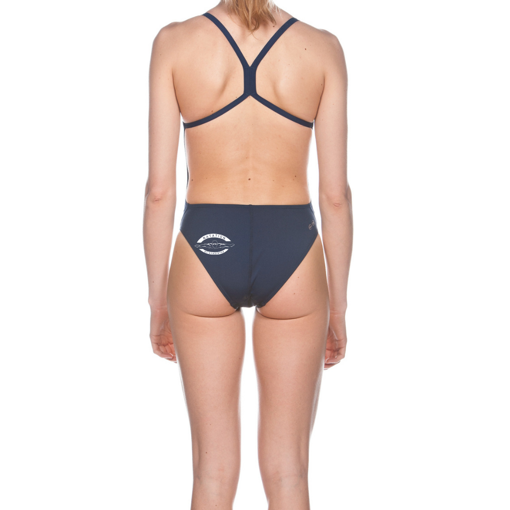 Arena Light Tech High - Women's Training Swimwear - Navy (75)