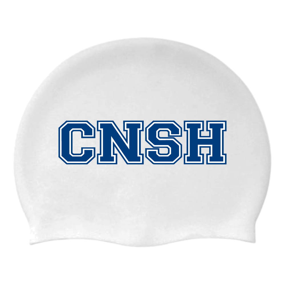 CNSH - Casque de bain pour CHEVEUX LONGS - Blanc