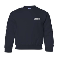 Fleece sweater Crewneck - Youth - Navy