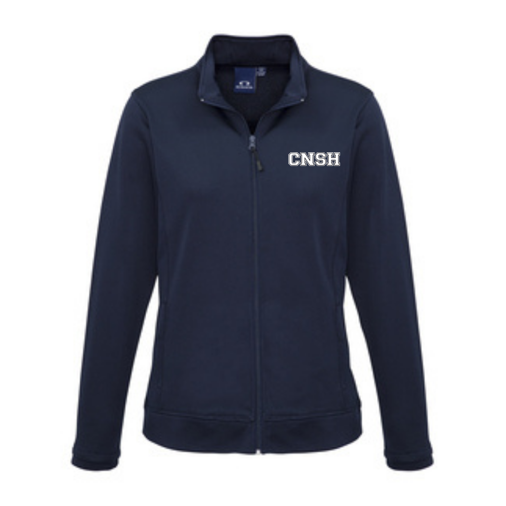 CNSH - Veste sportive avec fermeture éclair - Coupe féminine - Marine