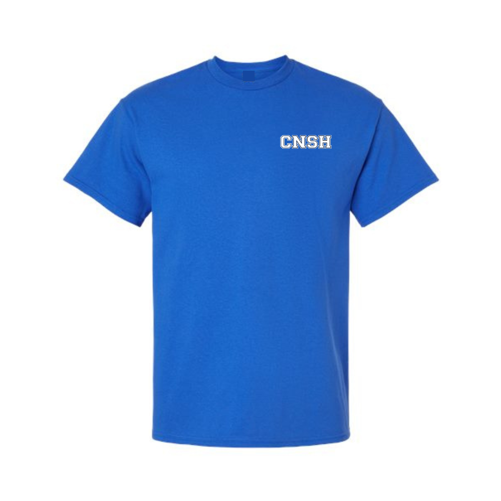 CNSH - Rentrée 2025 - Chandail à manches courtes en coton - Masculin - Royal