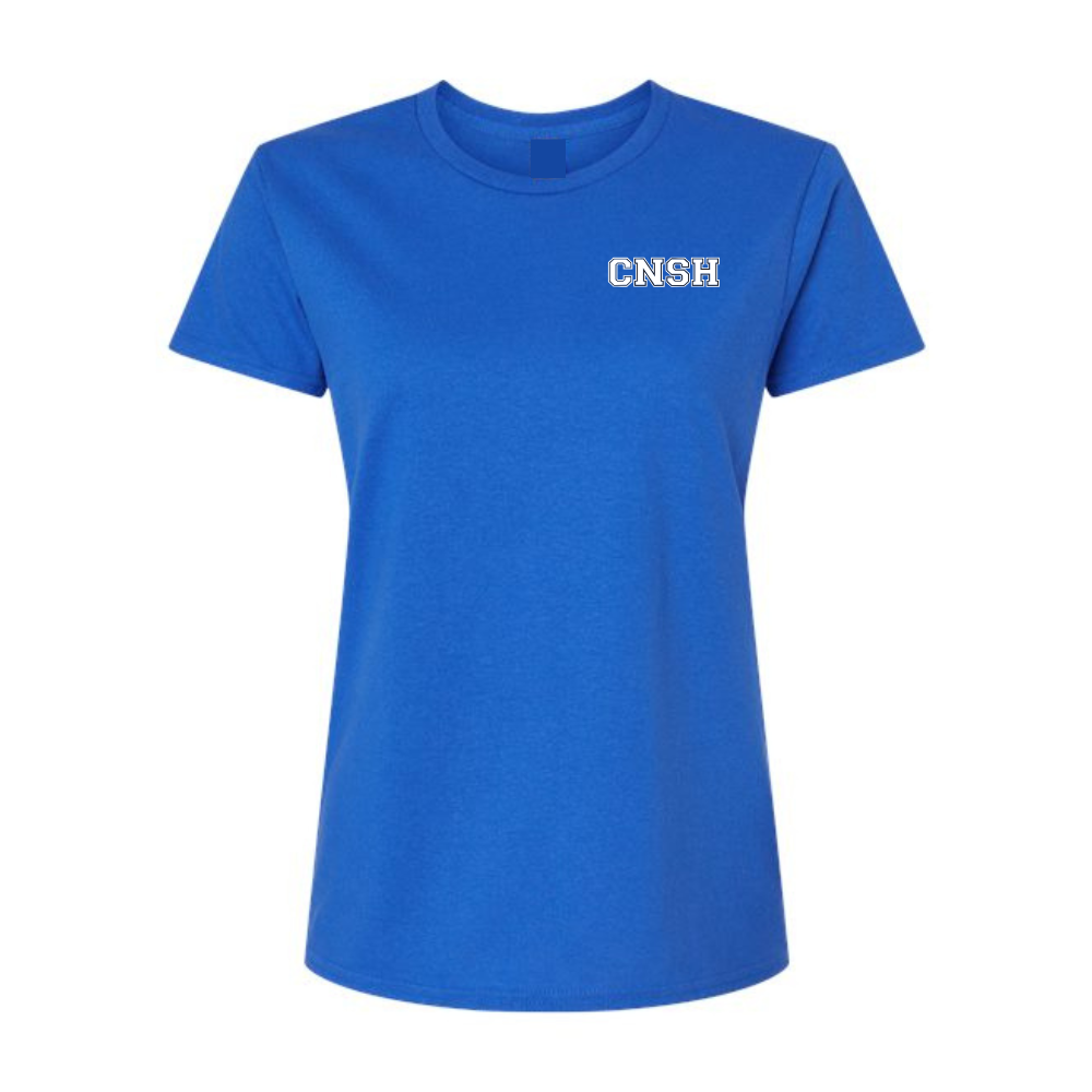 CNSH - Rentrée 2025 - Chandail à manches courtes en coton - Féminin - Royal