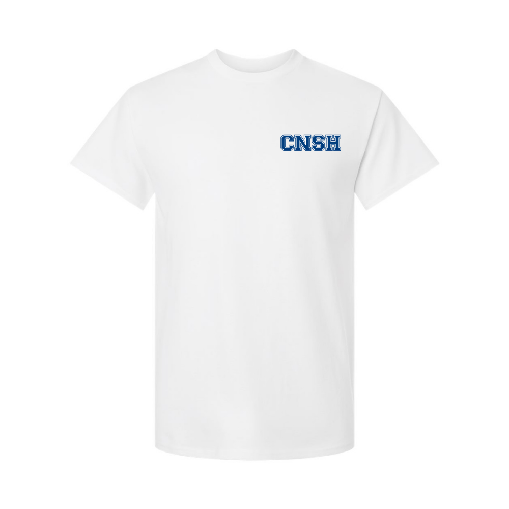 Short-sleeved cotton sweater - Men's - White