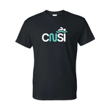 CNSI - Chandail à manches courtes dryblend - Adulte - MAÎTRE - GROS LOGO - Noir