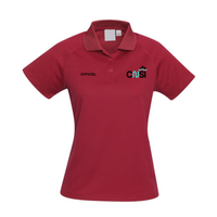 CNSI - Polo - Féminin - Officiel - Rouge