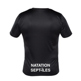 CNSI - Chandail technique à manches courtes - Homme - Noir