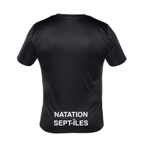 CNSI - Chandail technique à manches courtes - Homme - Noir