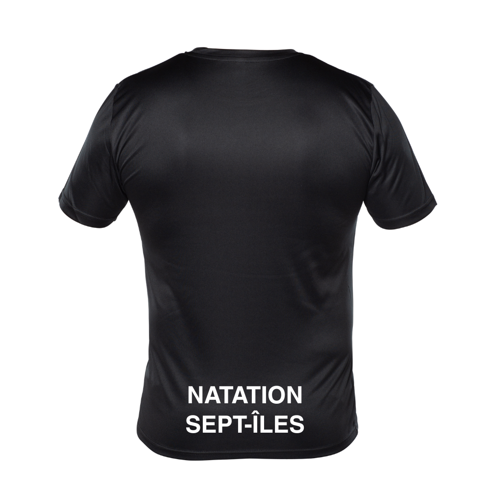 CNSI - Chandail technique à manches courtes - Homme - Noir