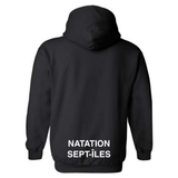 CNSI - Chandail molleton à capuchon (Kangourou/Hoodie) - Adulte - Noir