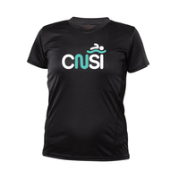 CNSI - Chandail technique à manches courtes - Féminin - Noir