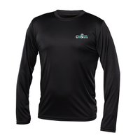 CNSI - Chandail technique, à manches longues - Masculin - Noir