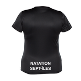 CNSI - Chandail technique à manches courtes - Féminin - Noir