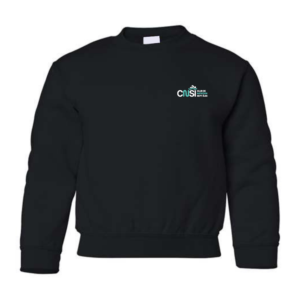Fleece sweater (cotton hoodie) - Juvenile - Black