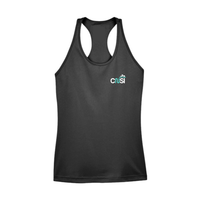 CNSI - Camisole performance pour femmes - ENTRAÎNEUR - Noir