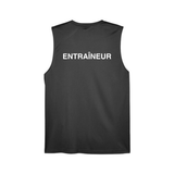 CNSI - Camisole performance pour hommes - ENTRAÎNEUR - Noir