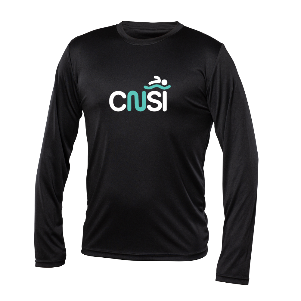 Technical sweater, long sleeves - Male - Black