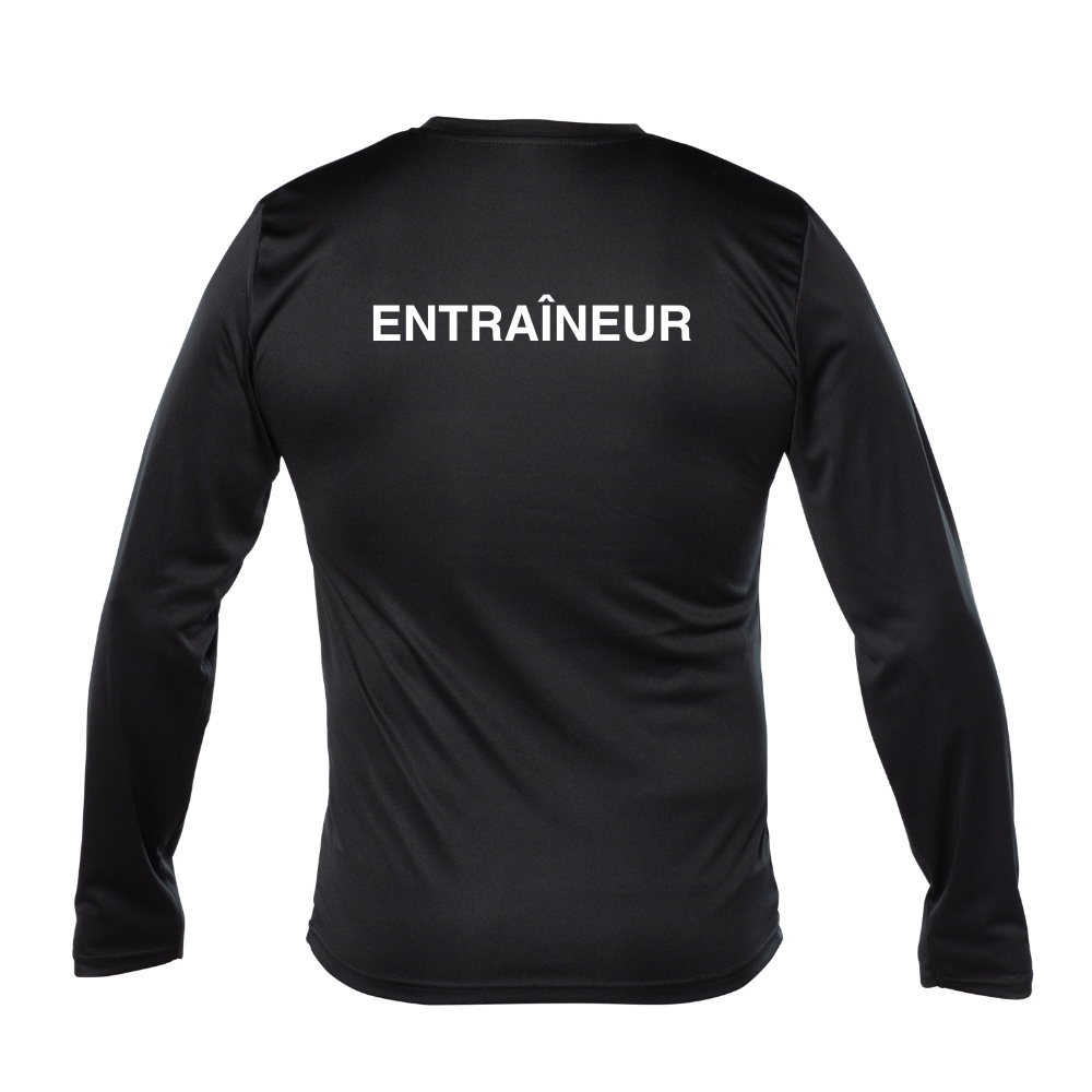 Technical sweater, long sleeves - Male - Black