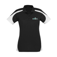 CNSI - Polo - Féminin - ENTRAÎNEUR - Noir et blanc