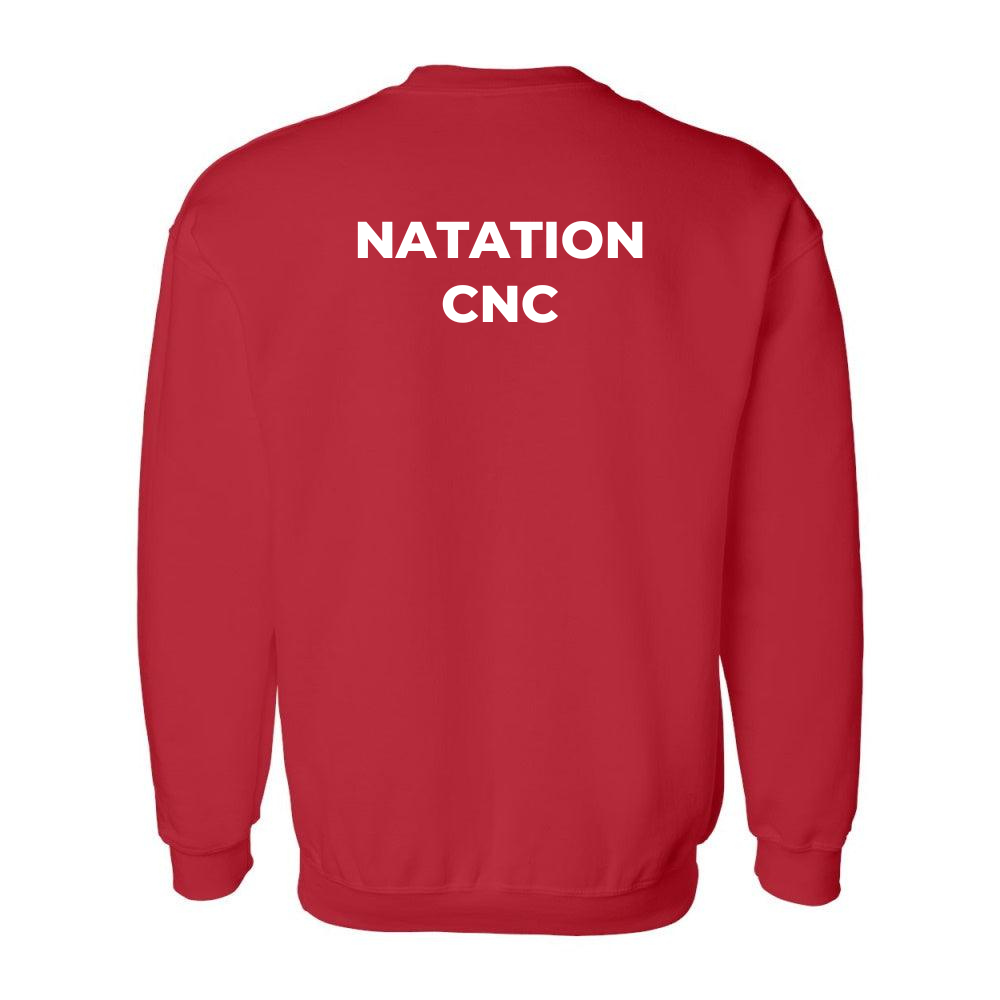 Fleece sweater (hoodie) - Red - CNC