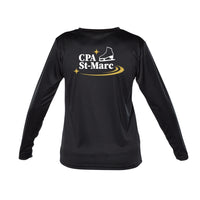 Technical sweater, long sleeves - Juvenile - Black