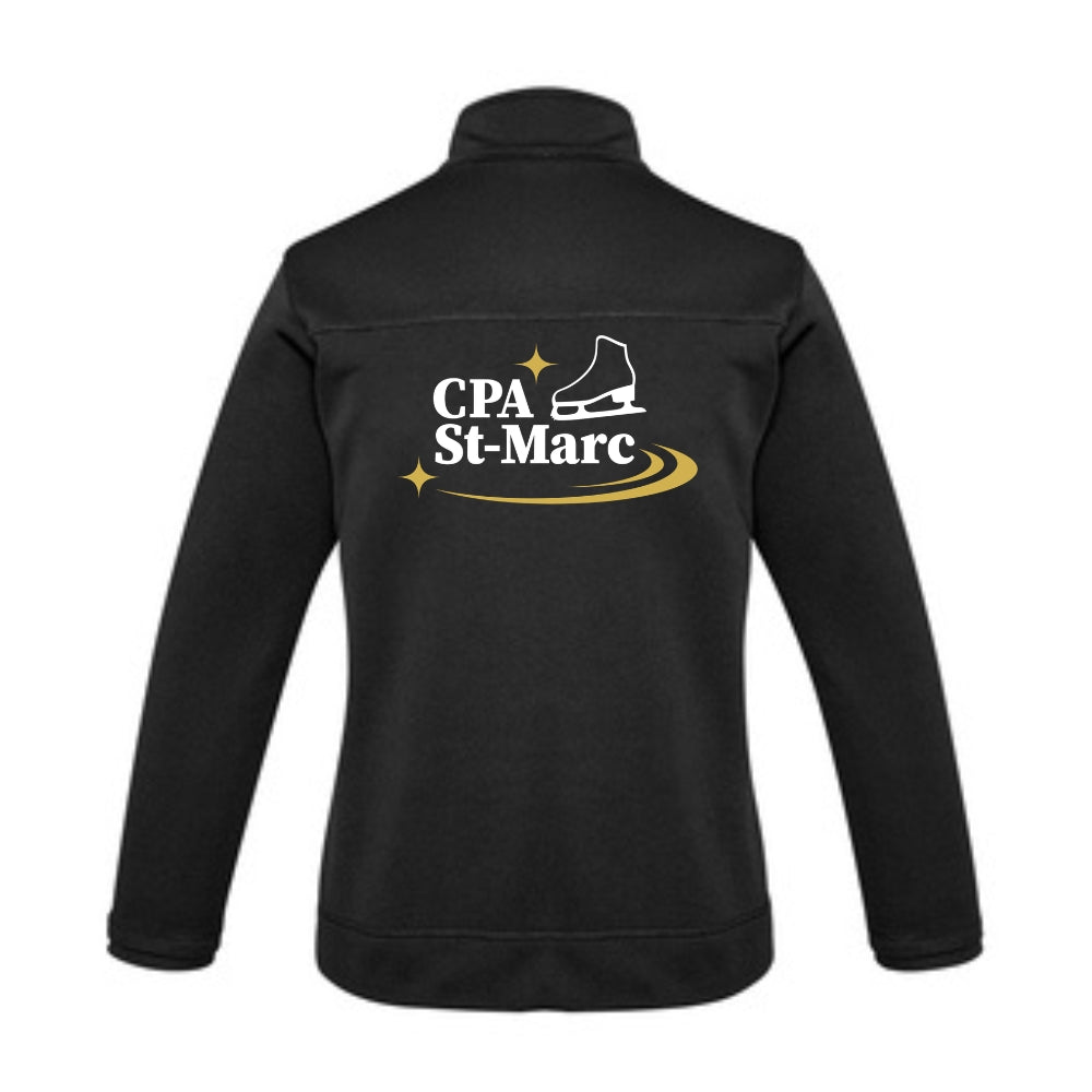 CPA St-Marc - Veste sportive avec fermeture éclair - Coupe féminine - Noir