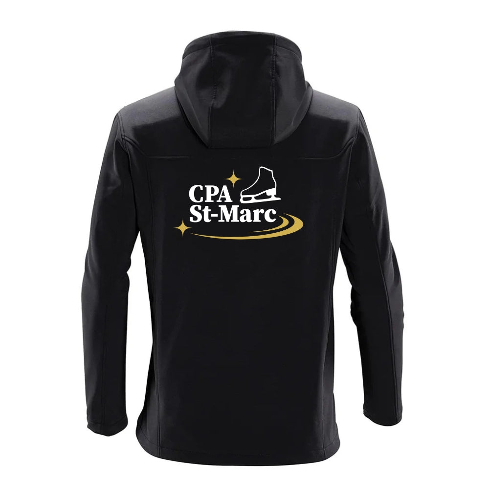 CPA St-Marc - Veste Légère à capuche - Homme - Noir et Gris