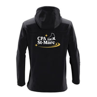 Light hooded jacket - Men - Black and Gray