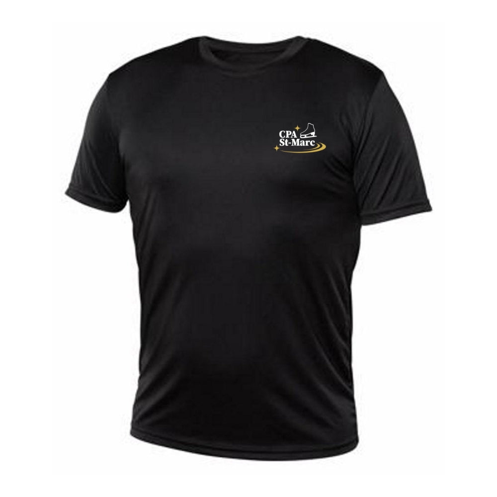 Short-sleeved technical sweater - Men - Black