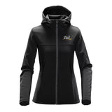Light hooded jacket - Women - Black and Gray