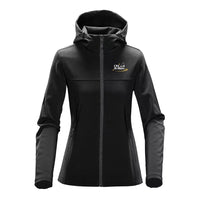 Light hooded jacket - Women - Black and Gray