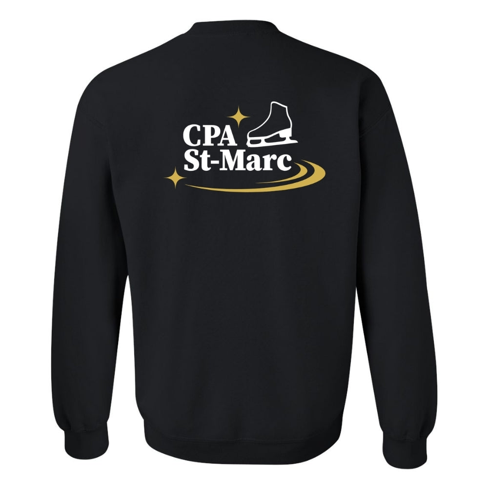 CPA St-Marc - Chandail molleton (coton ouaté) - Adulte - Noir