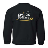 Fleece sweater (cotton hoodie) - Juvenile - Black
