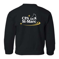 Fleece sweater (cotton hoodie) - Juvenile - Black