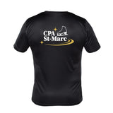 Short-sleeved technical sweater - Men - Black