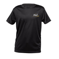 Short-sleeved technical sweater - Child - Black