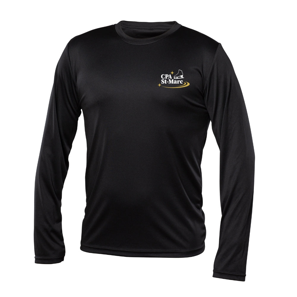 CPA St-Marc - Chandail technique, à manches longues - Masculin - Noir