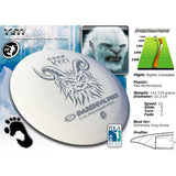 Dare Devil - YETI FP - S13 - Driver Discgolf - Jaune de Dare Devil Discgolf