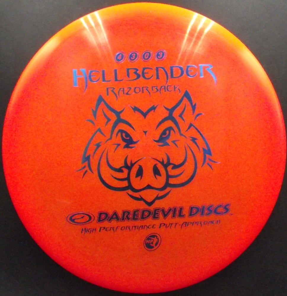 Dare Devil - HELLBENDER - Razorback HP - S4 - Midrange Discgolf