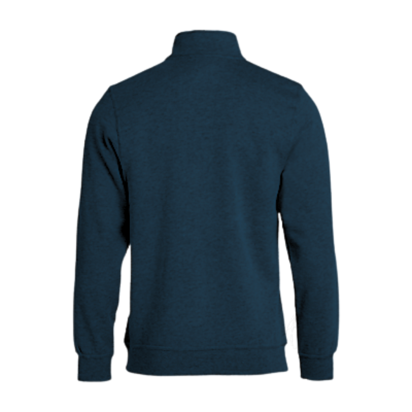 Coton ouaté à Demi-Zip Unisexe - Marine